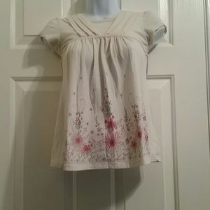 Kiddo short sleeve white shirt 12